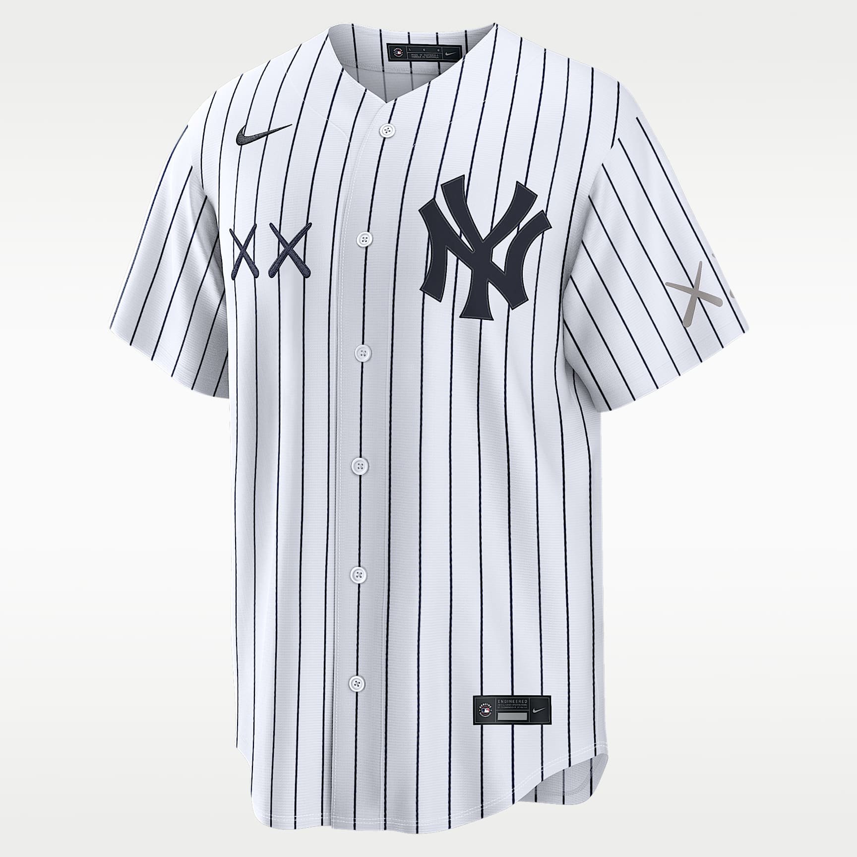 NIKE x MLB New York Yankees スタジャン New York Yankees Men's Nike x KAWS MLB Stadium Jersey. Nike.com
